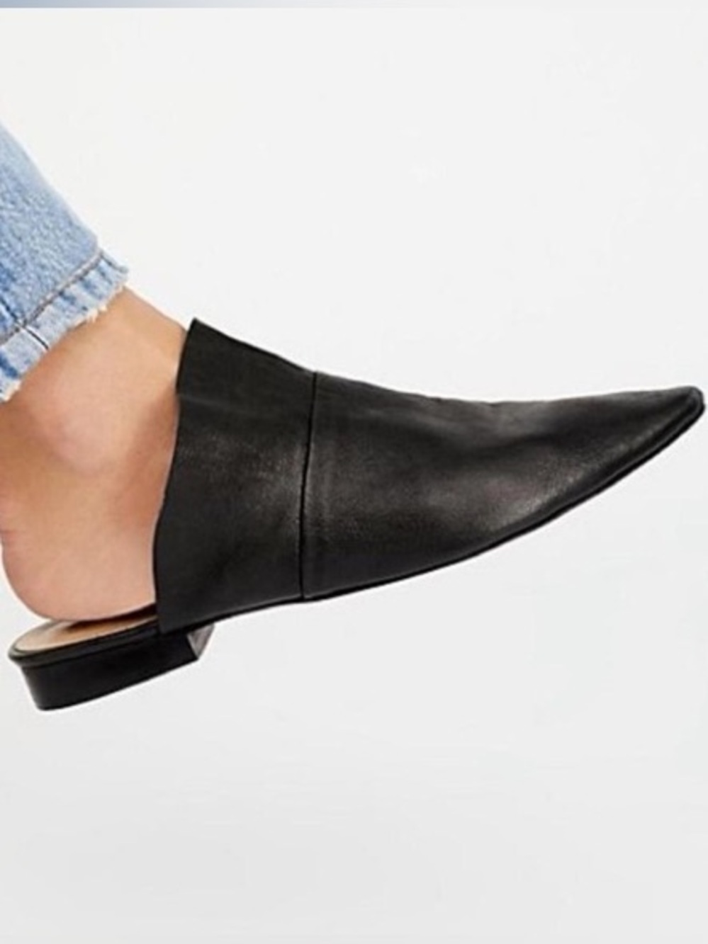 Free People Sienna Ruffle Mule